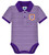 Purple Striped Polo Bodysuit