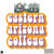 Bubble Text Rugged Sticker