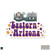 Eastern Arizona Bubble with Stars Rugged sticker
