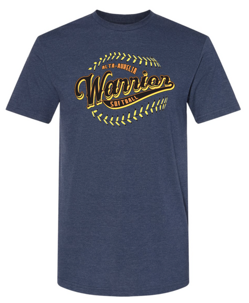 Warrior Softball '24 - Softstyle CVC T-Shirt