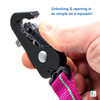 Heritage Raspberry Leash