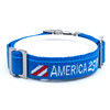 America 250 Blue Leash & Collar Combo