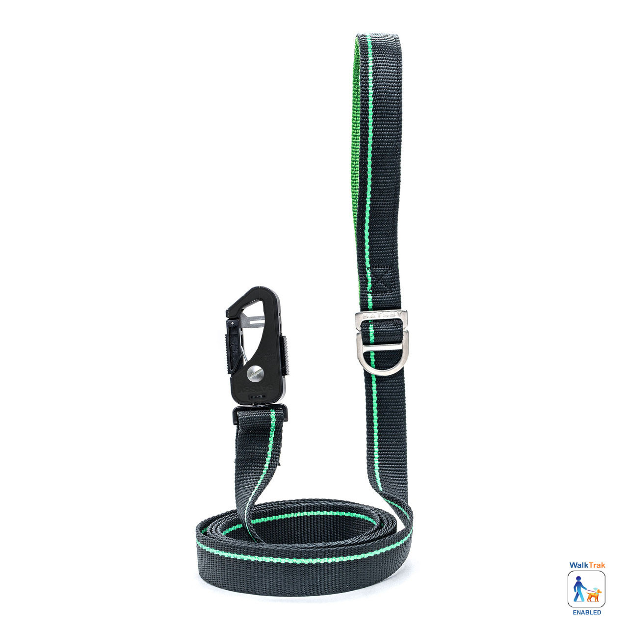 Verde Black Leash