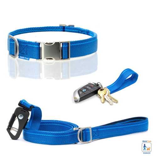 America 250 Blue Leash & Collar Combo