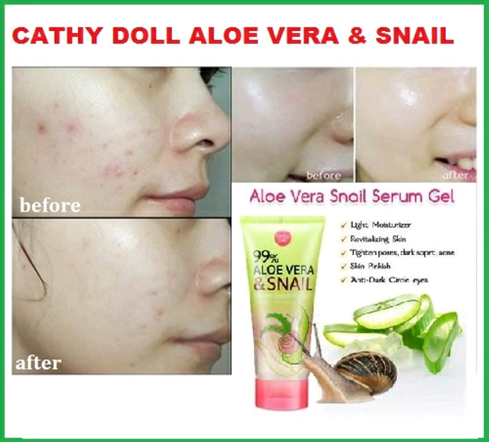 snail cream with aloe vera