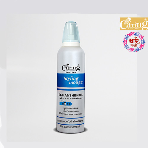 Caring Contour Styling Mousse DPanthenol 130ml Thai Products