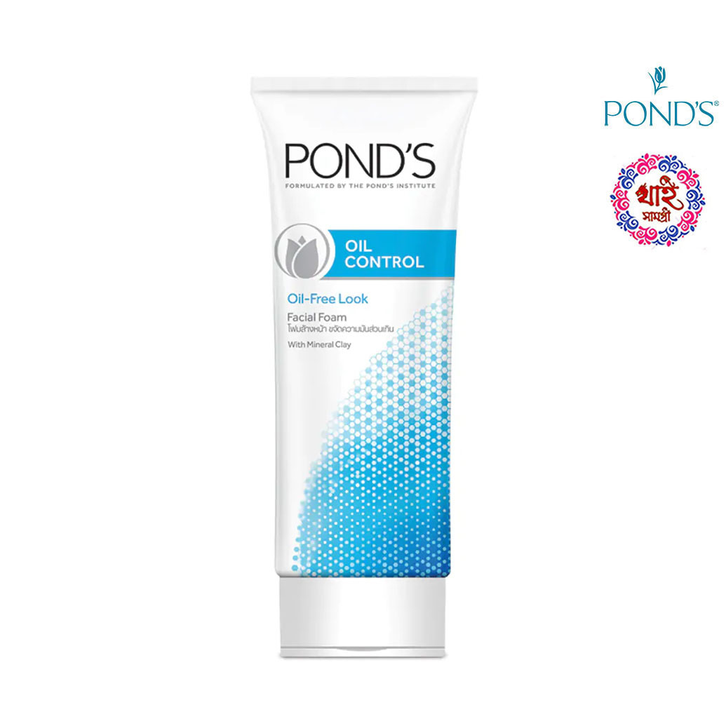 Ponds Oil Control Oil Free Look Facial Foam