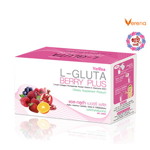 Varena L-Gluta Berry Plus 10 sachets/box 150g for whitening Varena L-Gluta Berry Plus 10 sachets/box 150g for whitening