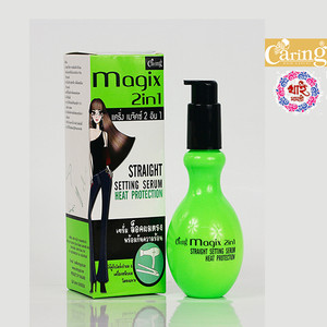 Caring Magix 2 in1 Curl Setting Serum & Heat Protection (Green) 100ml