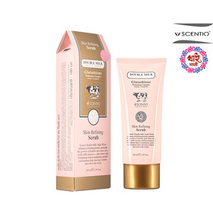 SCENTIO DOUBLE MILK TRIPLE WHITE SKIN REFINING SCRUB 100ml SCENTIO DOUBLE MILK TRIPLE WHITE SKIN REFINING SCRUB 100ml