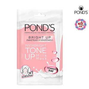 Pond's White Beauty Instabright Tone-up Milk Mask VIT-C 25 G. Pond's White Beauty Instabright Tone-up Milk Mask VIT-C 25 G.