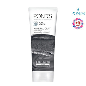 Pond’s Pure White Mineral Clay Facial Foam Deep Clean D-Toxx with Charcoal 90 G. Pond’s Pure White Mineral Clay Facial Foam Deep Clean D-Toxx with Charcoal 90 G.