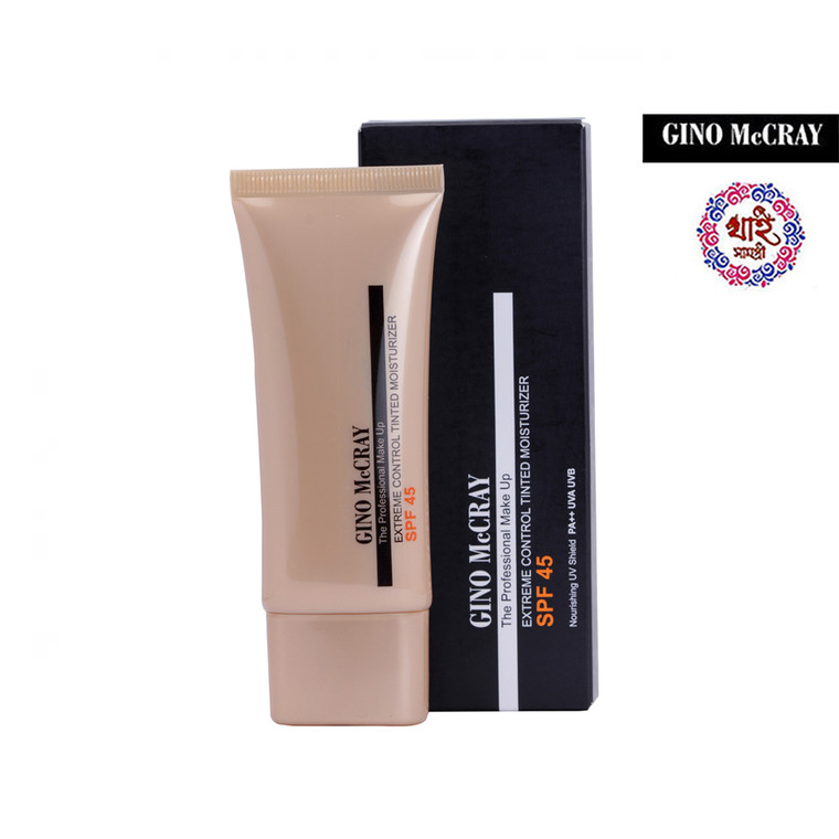 Gino Mccray the Professional Make Up Extreme Control Tinted Moisturizer Spf (45 Ml)