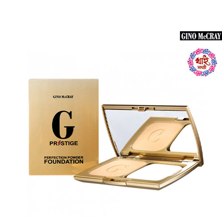 GINO McCRAY PRESTIGE PERFECTION POWDER FOUNDATION 9G