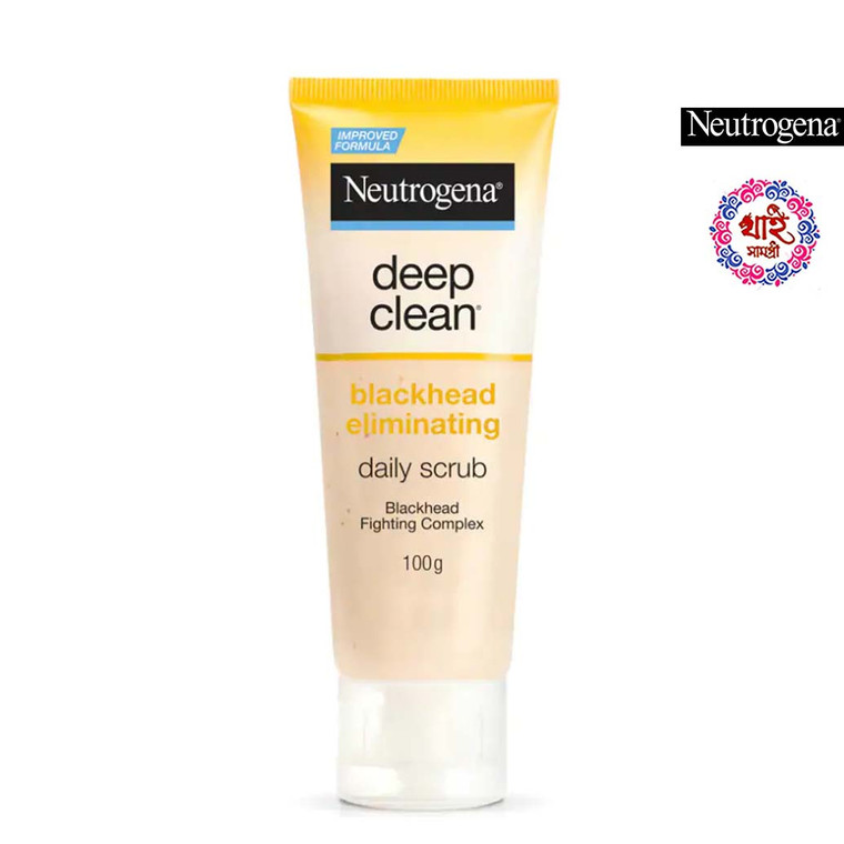 Neutrogena  Gina Deep Clean Blackhead Elegance Daily Scrub 100 g.