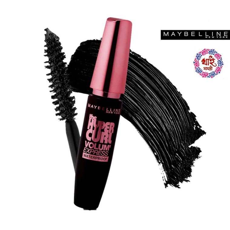 Maybelline Hyper Kurt WaterProof Black Mascara