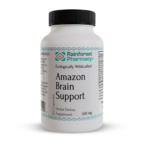 Amazon Brain Support 120 Vegetarian Capsules/500 mg