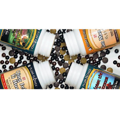 Plum Flower Coptis Teapills 黃連素丸