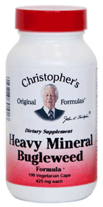 Dr. Christopher's Heavy Mineral Bugleweed Formula Capsules