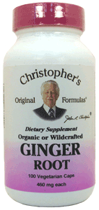 Dr. Christopher's Ginger Root Capsules