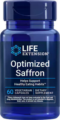 Optimized Saffron—Life Extension