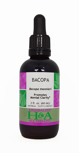 Bacopa Spagryic Extract 4-oz —two 2-oz bottles — Herbalist-Alchemist
