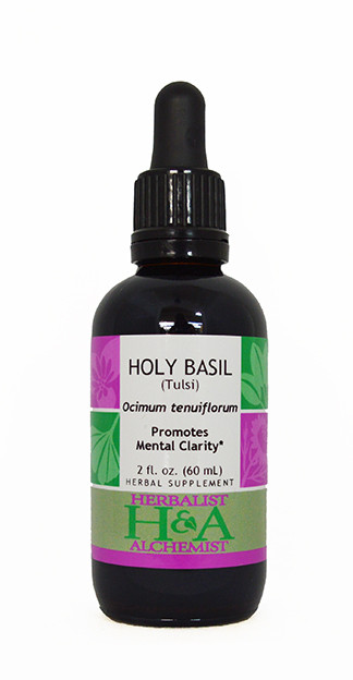 Holy Basil Spagyric Extract 2-oz, Herbalist-Alchemist