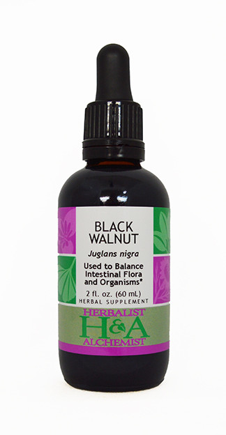 Black Walnut Hull Spagyric Extract 2-oz, Herbalist-Alchemist