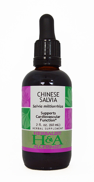 Chinese Salvia (Dan Shen/Red Sage) Spagyric Extract 2-oz, Herbalist-Alchemist