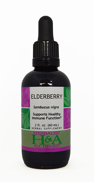 Elderberry Spagyric Extract 2-oz, Herbalist-Alchemist
