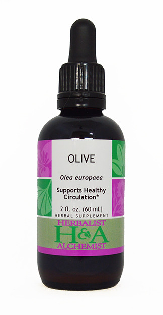 Olive Leaf Spagyric Extract 2-oz,  Herbalist-Alchemist