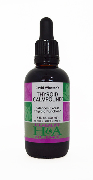 Thyroid Calmpound Spagyric Extract 2-oz, Herbalist-Alchemist