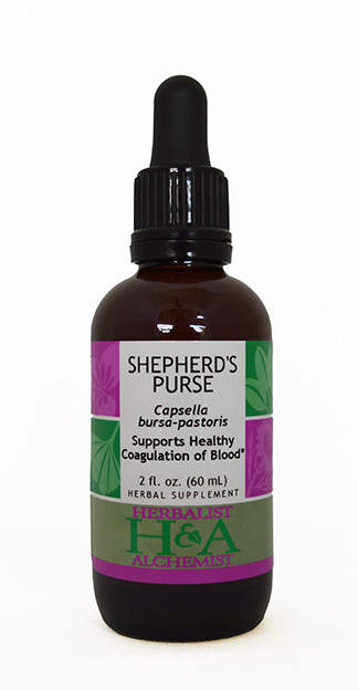 Shepherd's Purse Spagyric Extract 2-oz, Herbalist-Alchemist