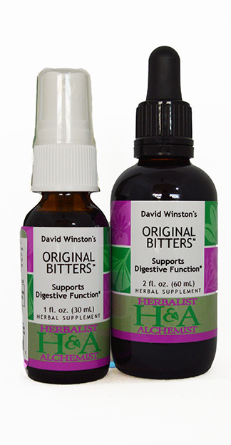 Original Bitters Spagyric Extract 2-oz Droppertop or 1-oz Spray Bottle, Herbalist-Alchemist
