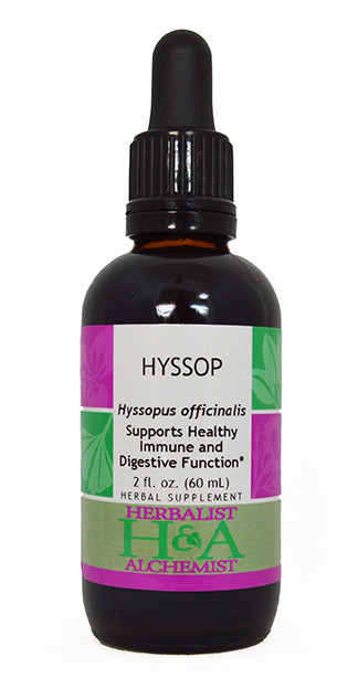 Hyssop Spagyric Extract 2-oz, Herbalist-Alchemist