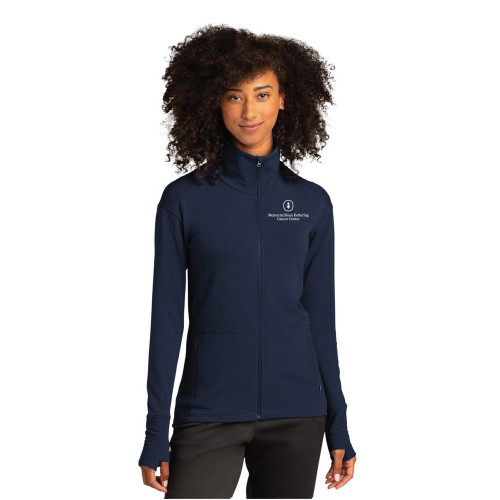 Women's Full Zip Fleece Navy