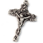 Holy Communion Black & Silver Vine Rosary