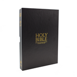 Black Bonded Leather Bible