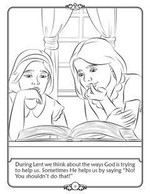 What is Lent? Coloring Book