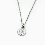 St. Francis Necklace-(Silver)