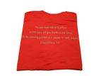 Sent Evangelization T-Shirt - Red