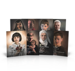 Signs of Grace - You Are Loved - Saint Prayer Cards (20-Packs of 8 Featured Saints)