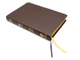 Mahogany Bonded Leather Bible