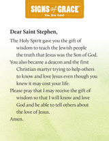 Back Prayer Card 3