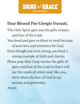 Back Prayer Card 2
