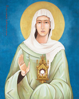 St. Clare of Assisi Print