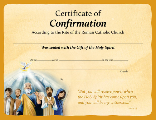 Signs of Grace: You Are Sent  - Certificates of Completion, 20 pack