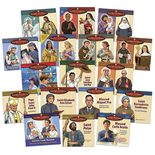 AUDIO CD-Glory Stories CDs - Complete Set (17 Audio CDs)