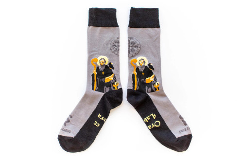 St. Benedict Socks-(Adult Size)