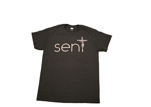 Sent Evangelization T-Shirt - Gray Sent Evangelization T-Shirt - Gray